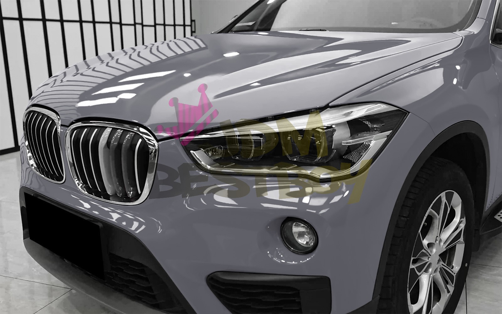 4″x8″ Sample PPF Paint Protection Film Gloss Nardo Gray Invisible Scratch Shield