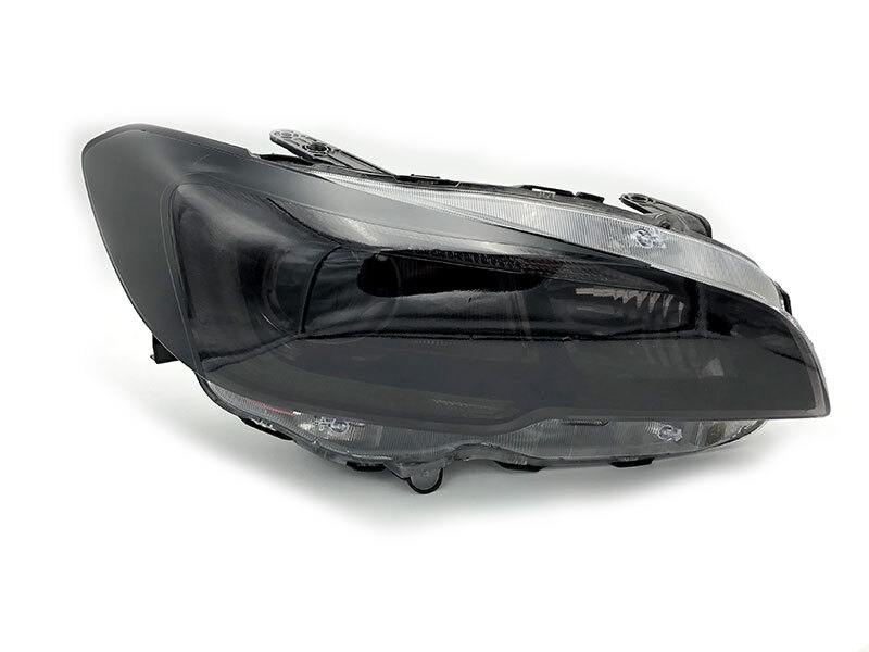 CRUX MOTORSPORTS HEADLIGHT C LIGHT OVERLAY W/ PPF/TINT FITS 2015–2021 WRX & STi