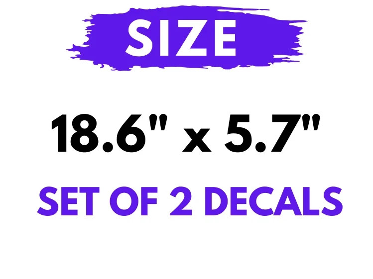 2 TRD OFF ROAD TOYOTA RACING DEVELOPMENT TACOMA TUNDRA TRUCK 4X4 DECAL STICKER