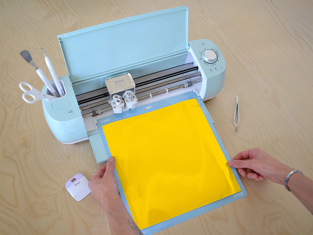 Avery Dennison Craft Film HP750 Adhesive Wrap Sheet Roll Primrose Yellow 210-O