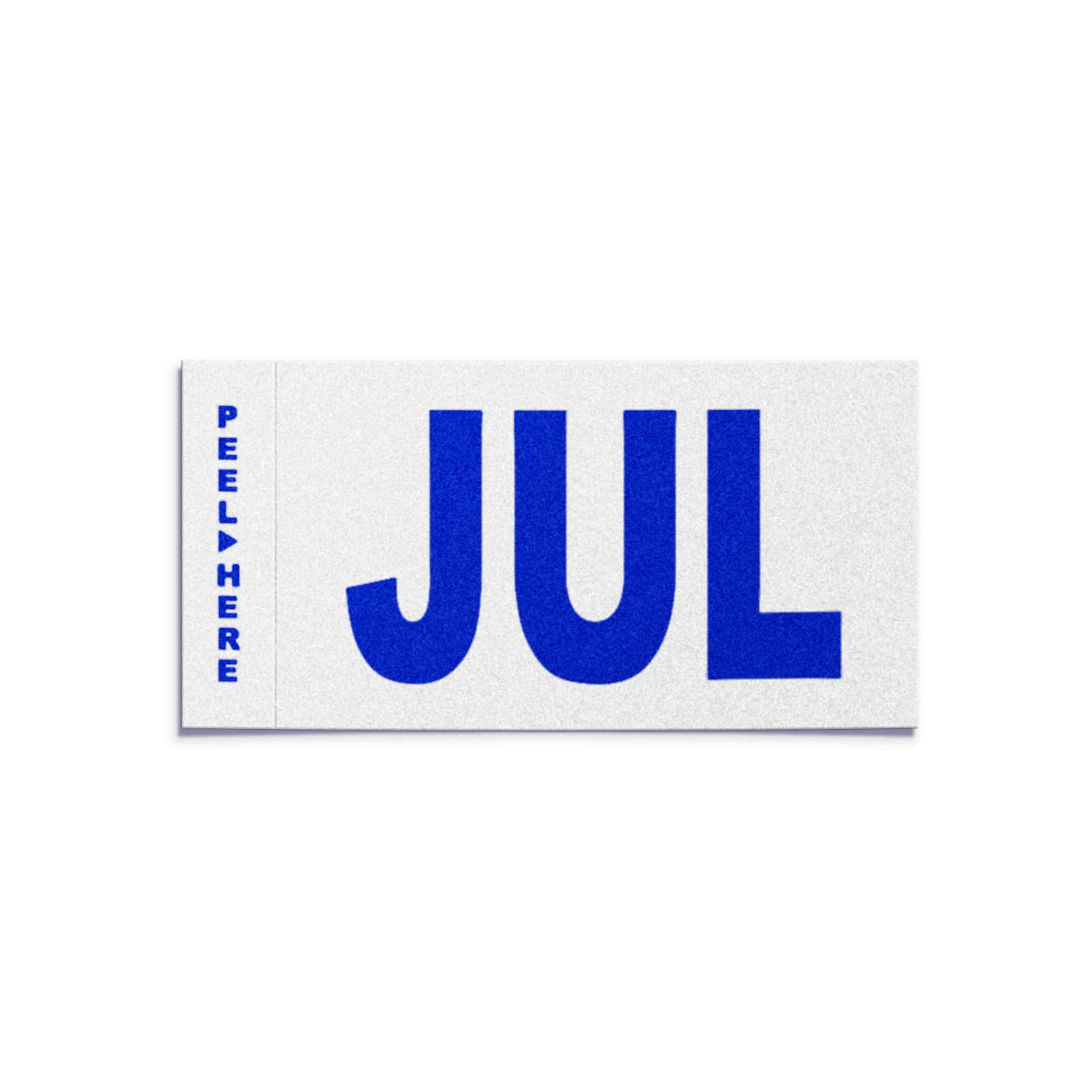 JULY – California License Plate YOM Month Sticker – CA DMV Registration Tag