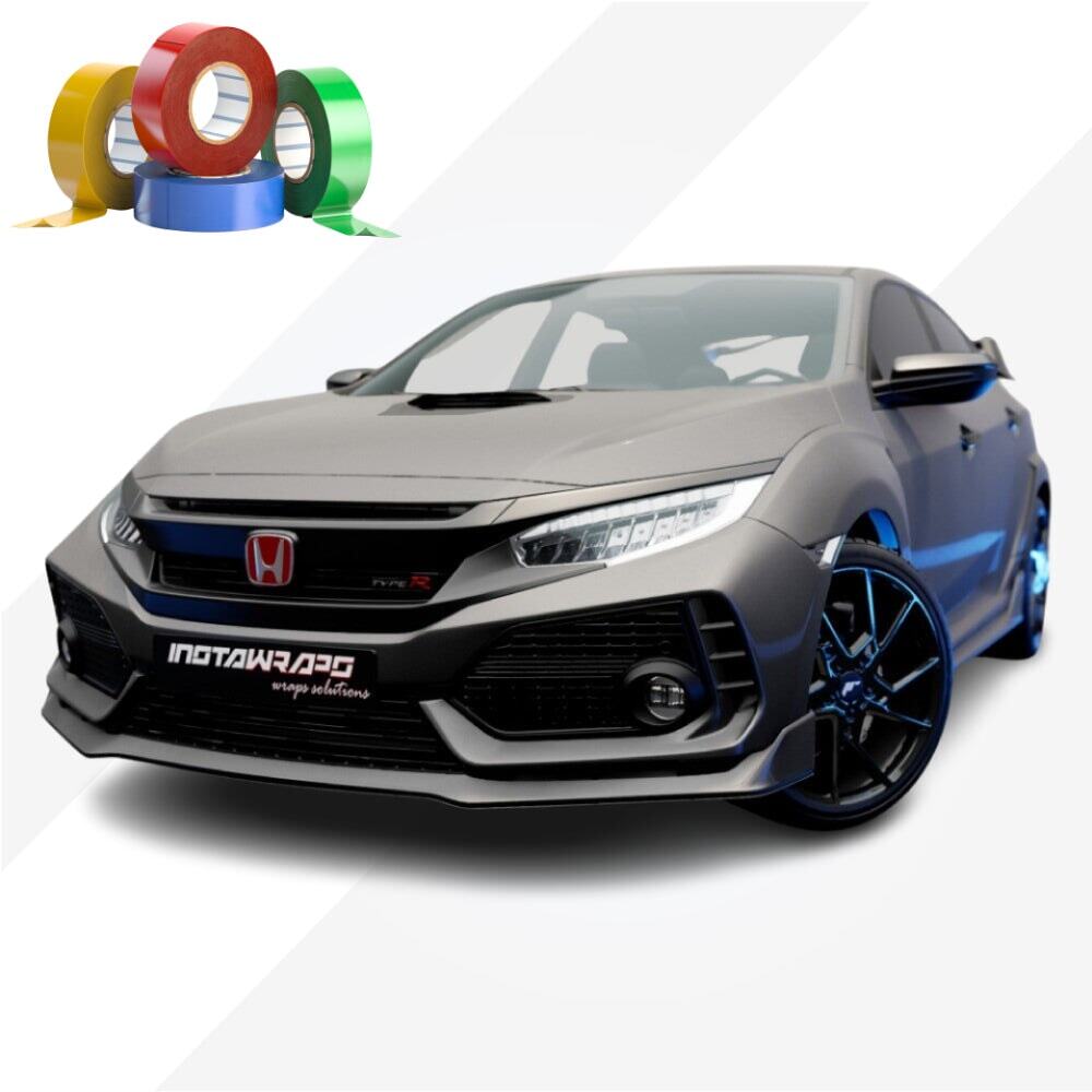 3M Chrome Delete / Custom Stripes | Matte Dark Gray | M261