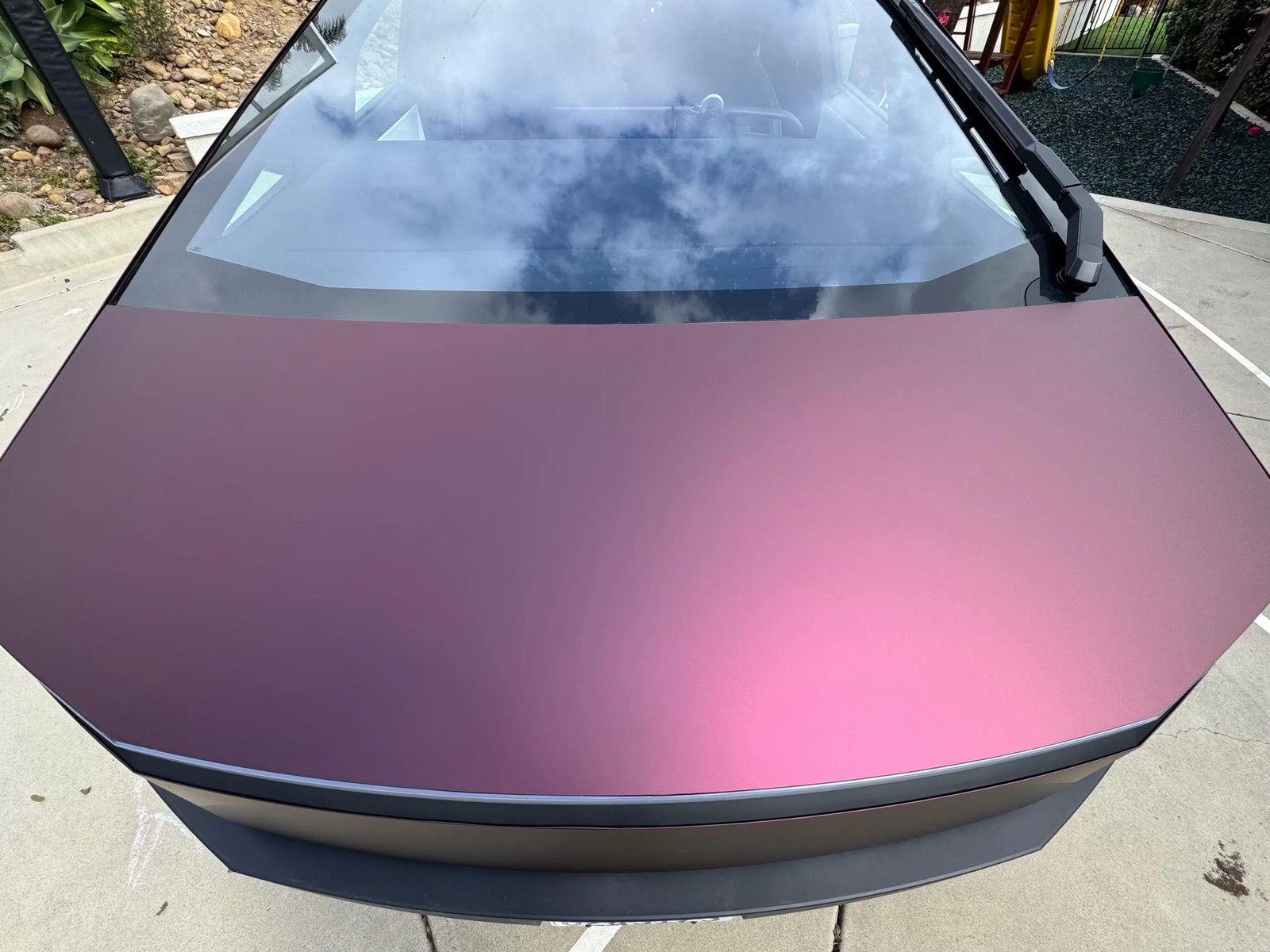 Ultra Matte Electroplate Purple Color PPF
