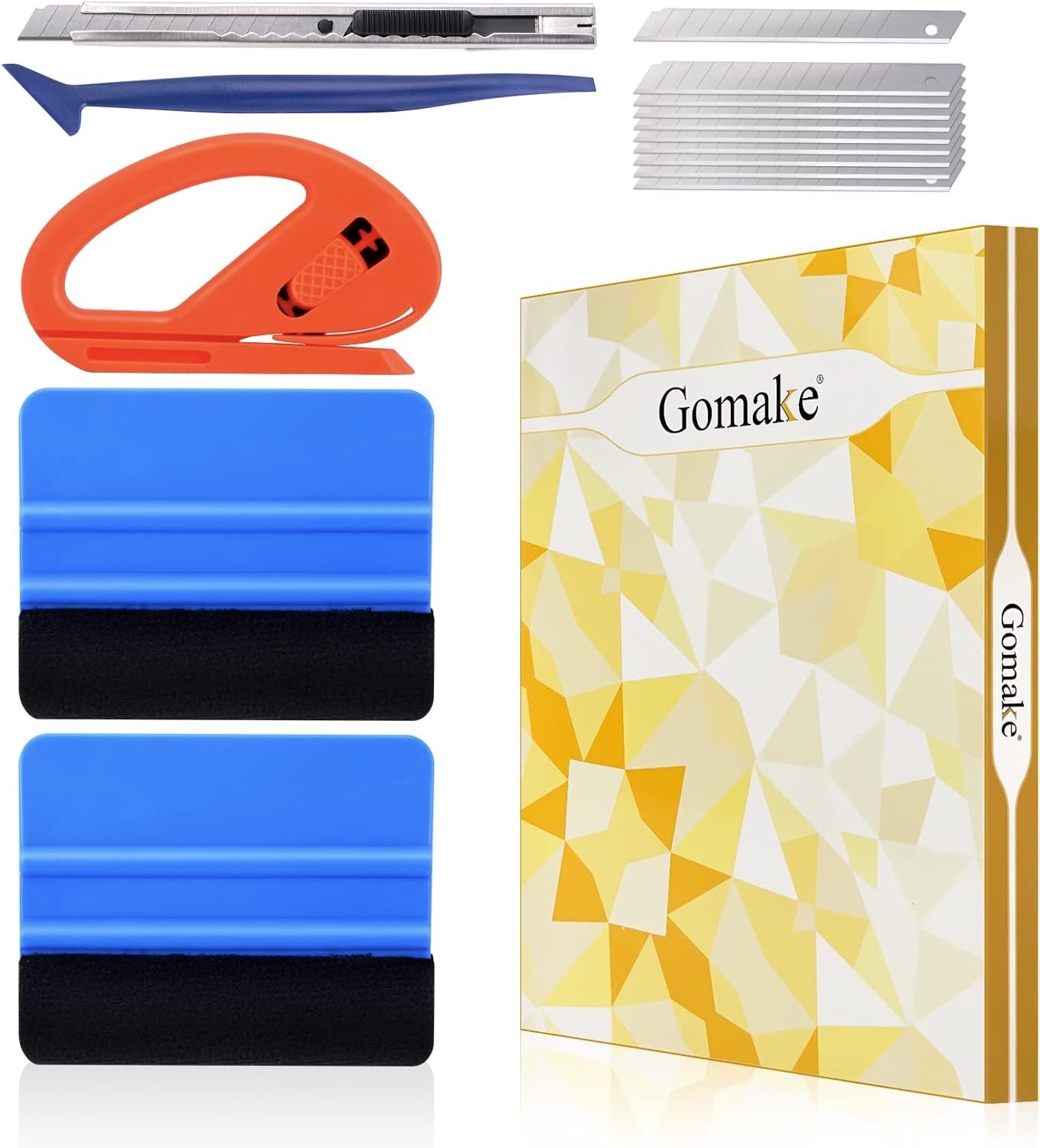 Comprehensive Vinyl Wrap Tool Kit for Window Tinting – Complete Car Wrapping Set