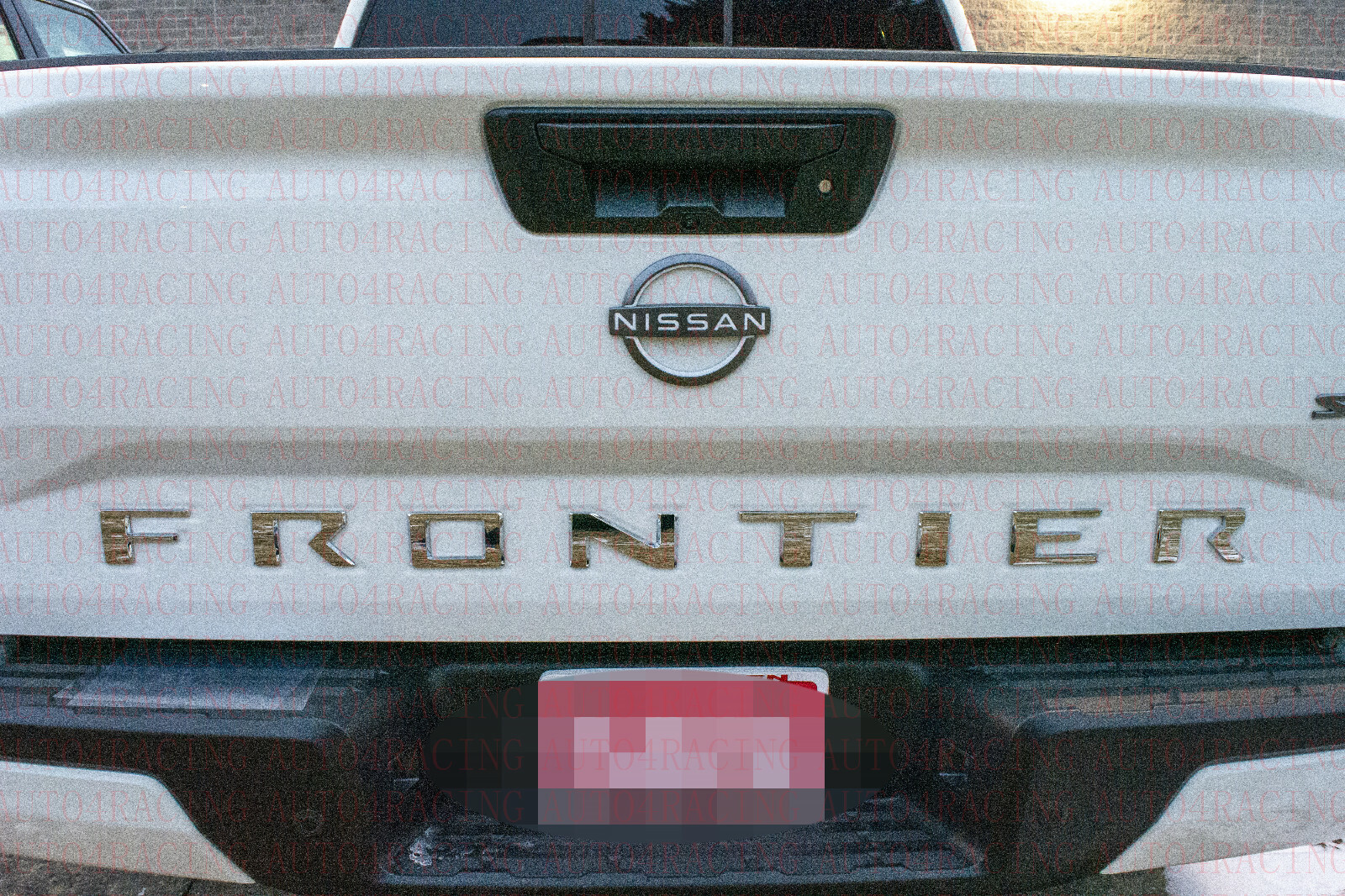 0.32IN raised Chrome letters fits NISSAN FRONTIER 2022 23 tailgate insert