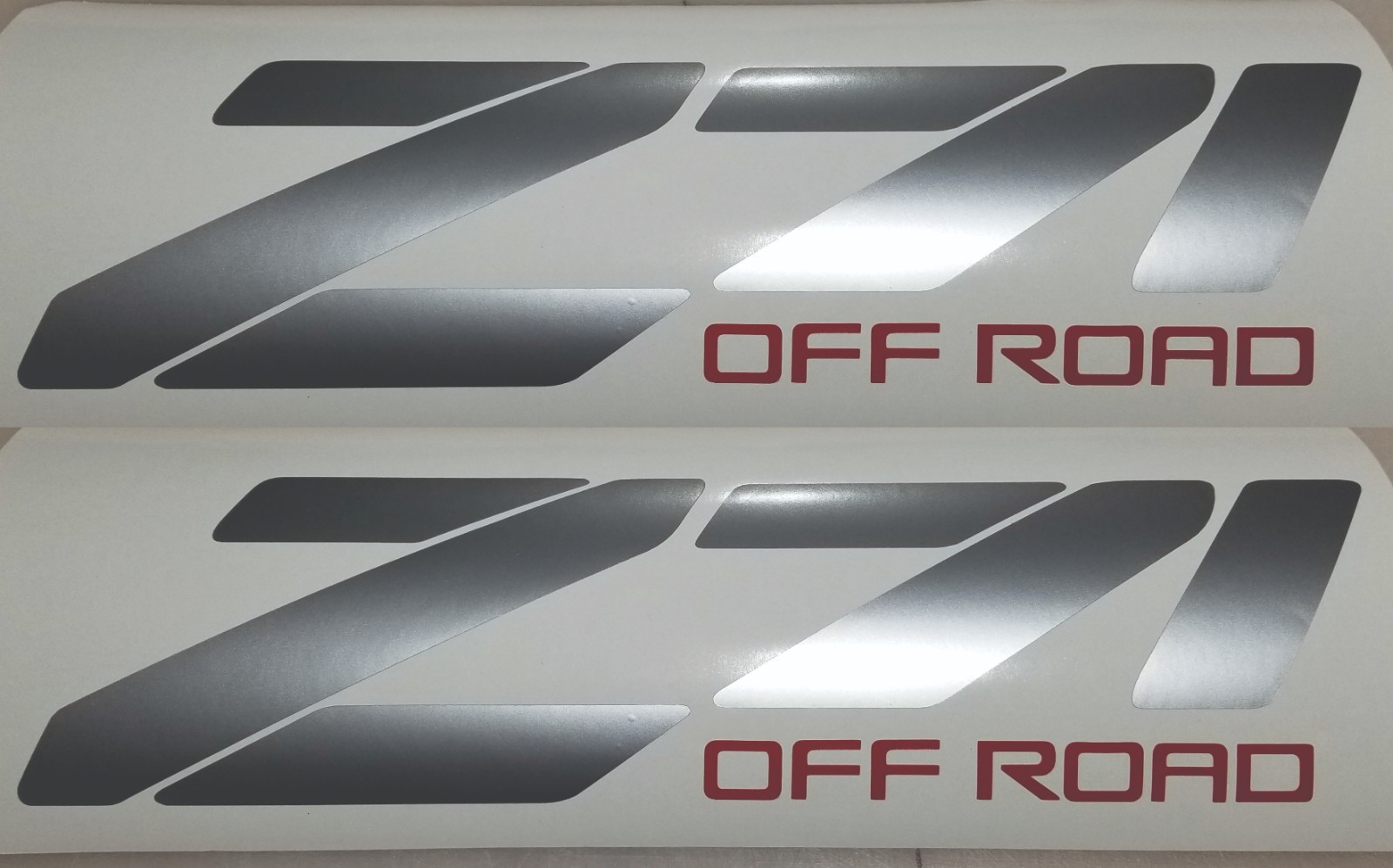 Z71 4×4 Off Road Sticker Vinyl Decal Fits Chevy Truck Silverado 1500 multi-color