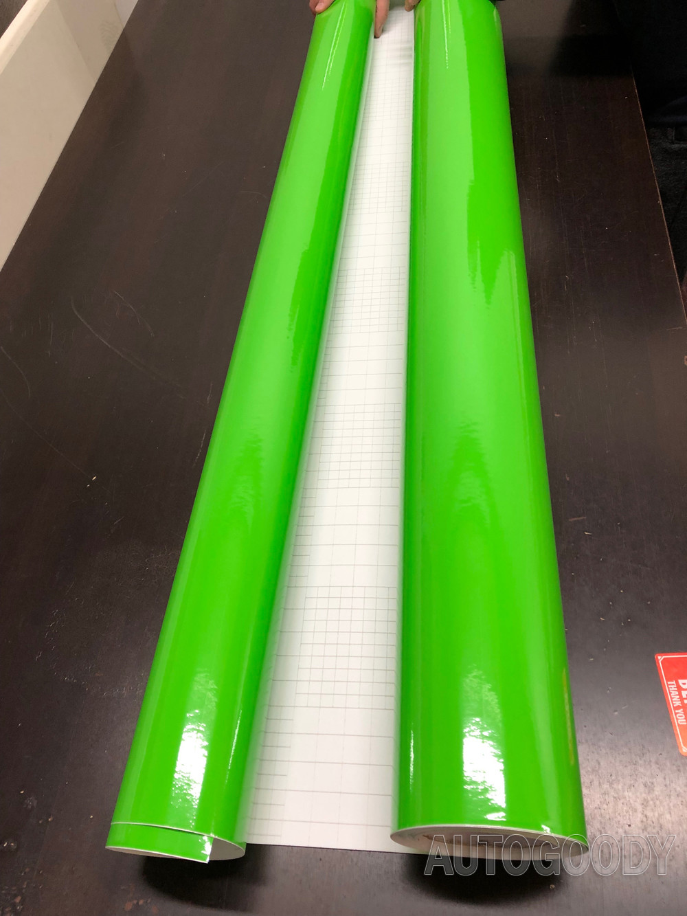 24″ x 60″ Super Gloss Green Vinyl Film Wrap Sticker Air Bubble Free 2ft x 5ft