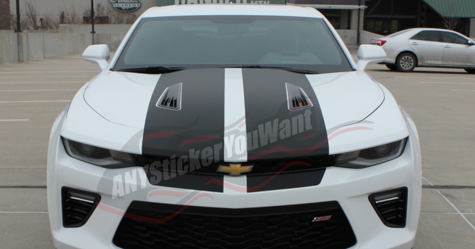 Cam Sport Rally Stripe Kit Vinyl Decals Fits Chevrolet Camaro 2016-2018