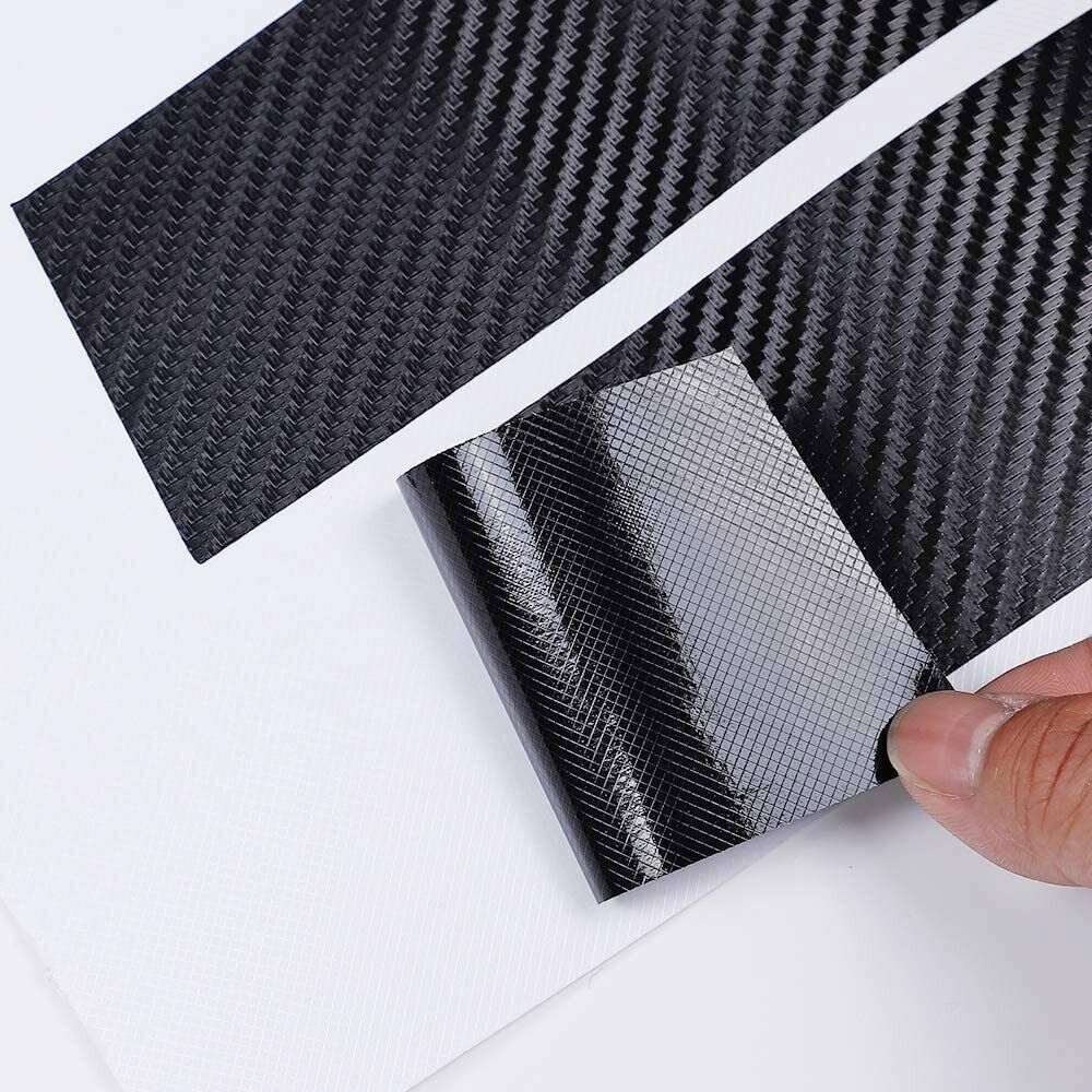 Carbon Fiber Door Window Pillar Post Cover Trim Decal For Honda Civic 10th 16-21