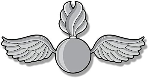 3×4 inch Navy Aviation Rating AO ORDNANCEMAN Logo Sticker (Naval) Navy Lic.