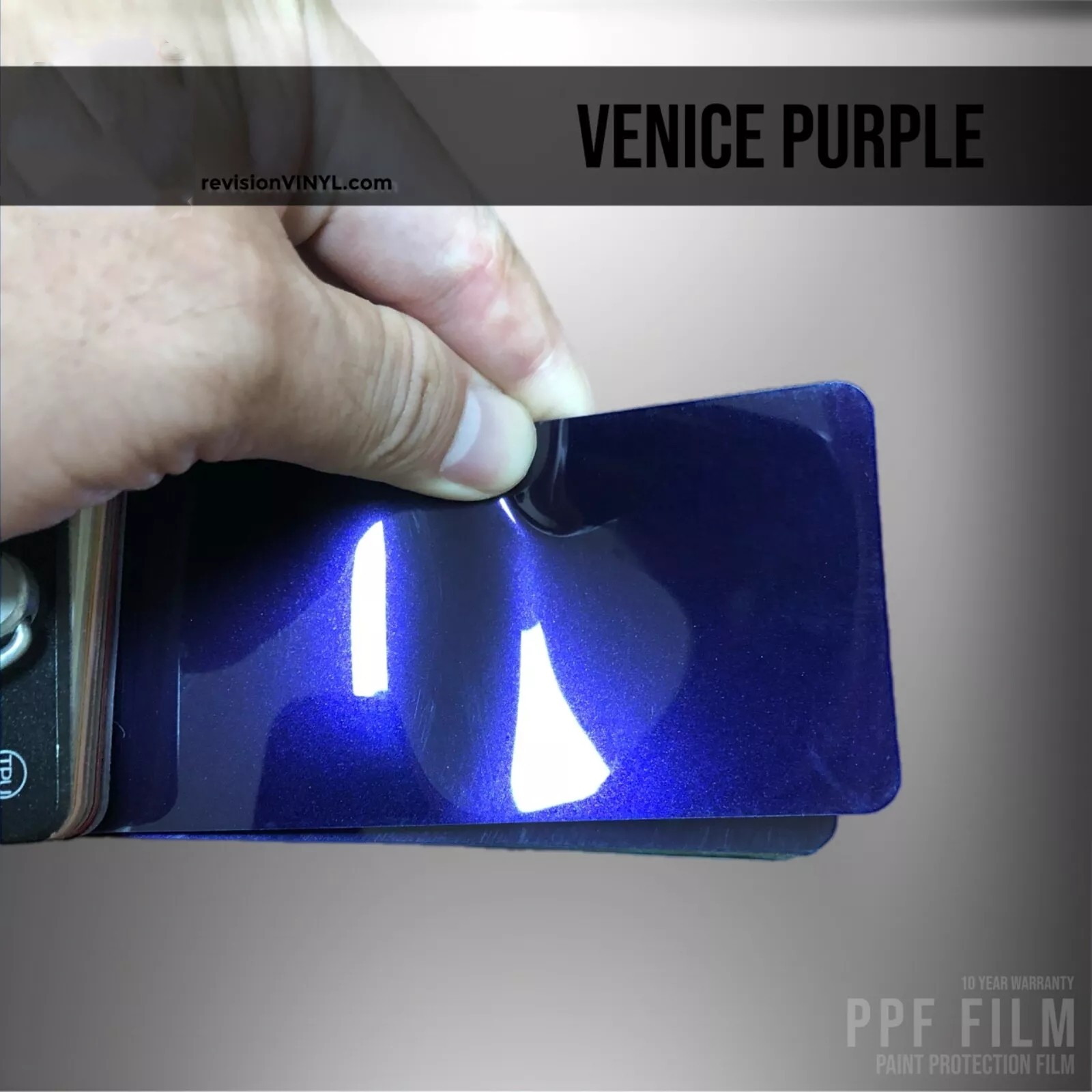 For Cybertruck PreCut PPF Paint Protection Film Wrap Color Change Venice Purple
