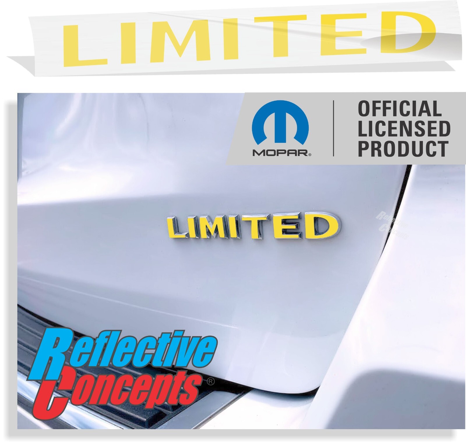 LIMITED Badge Overlay Decal Sticker – 2005-2021 Grand Cherokee