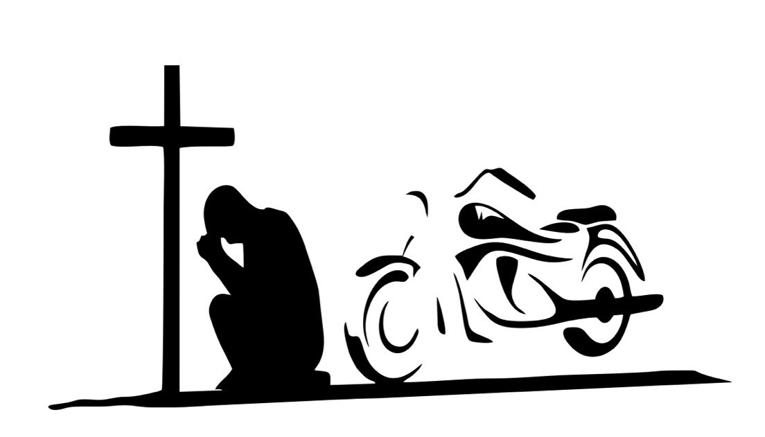 4x Holy Cross Bike, Christ Decal ,Christian, God, Bible ,Vinyl Sticker 5inx3in