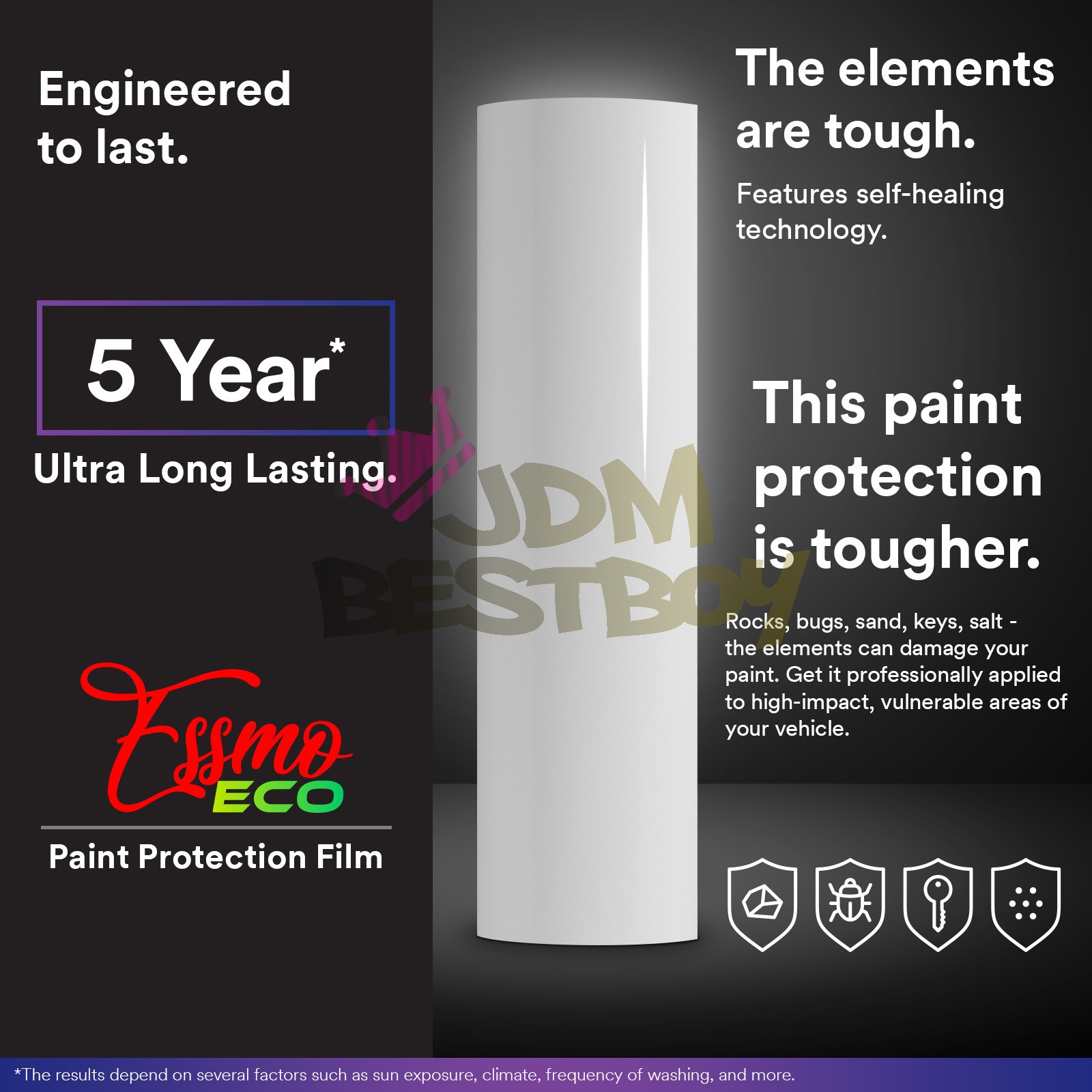 2pcs 4″x8″Sample PPF Paint Protection Gloss Gunmetal Gray Invisible Scratch Free