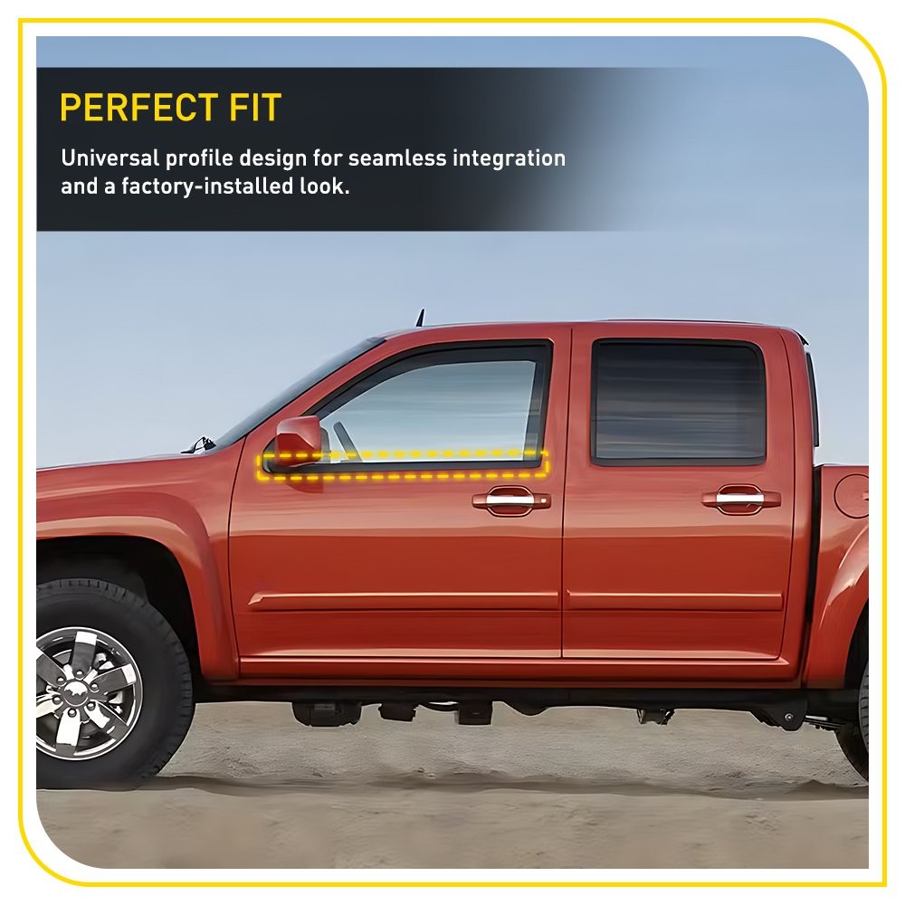 Door Window Belt Weatherstrip Front Left Right For 12-22 Chevrolet Colorado2-20X