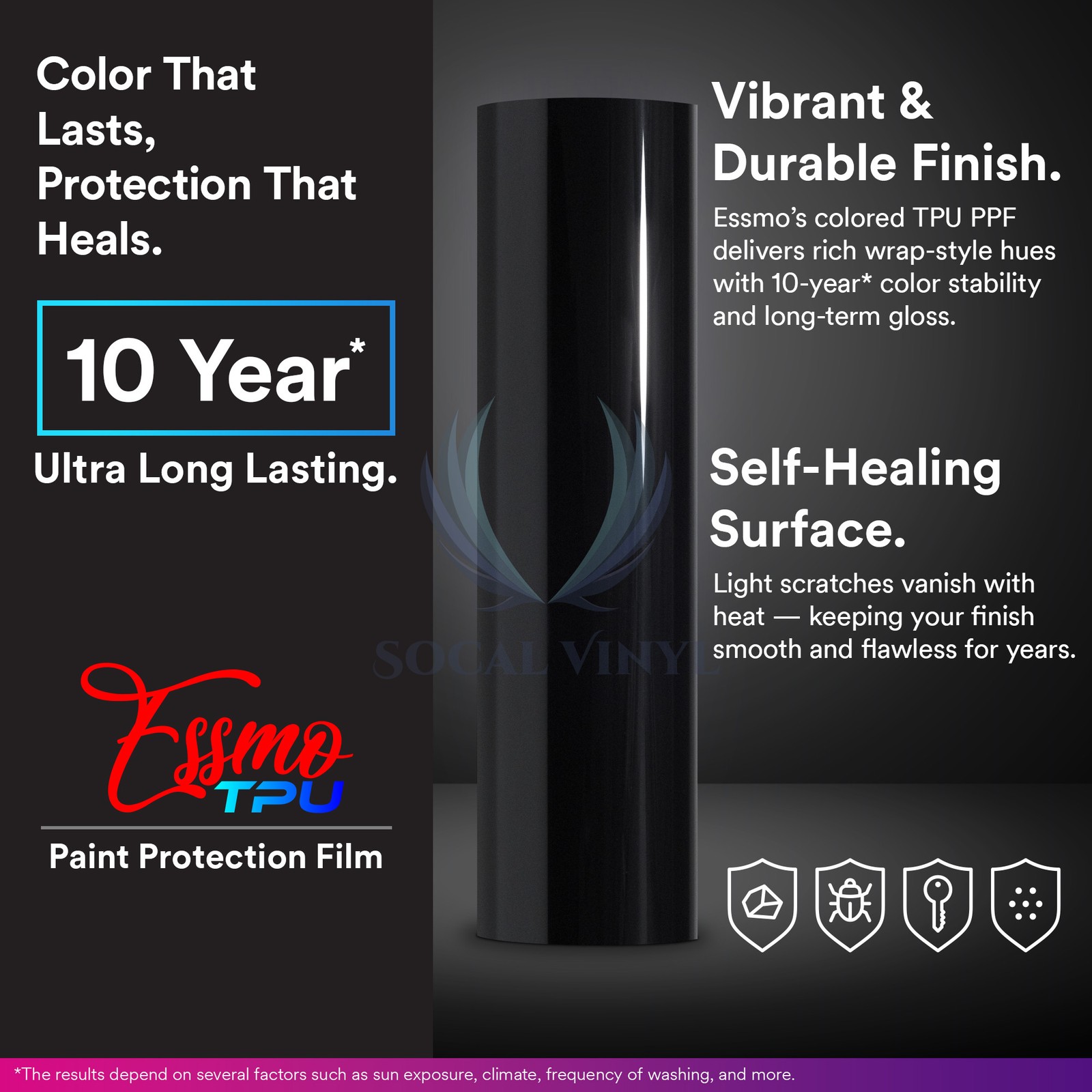TPU Color Gloss Midnight Blue PPF Paint Protection Film Dry Wet Apply Vinyl Wrap