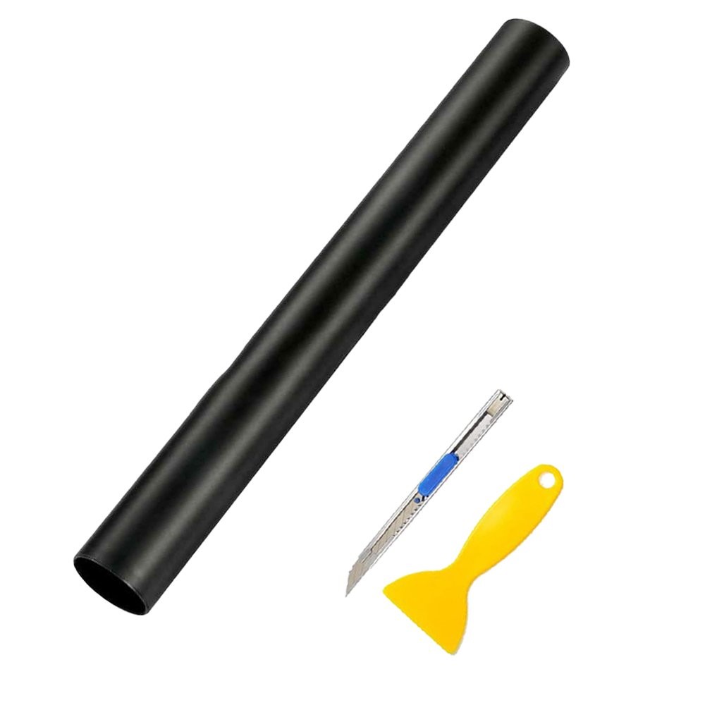 Car Gloss Dark Black Headlight Taillight Fog Light Tint Film Vinyl Front or Tail