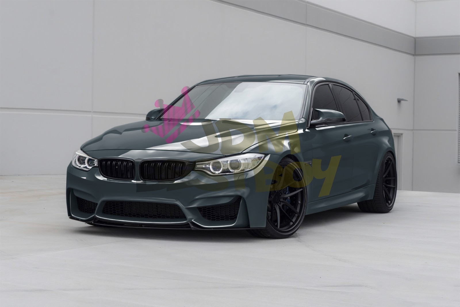 1FTx5FT PPF Paint Protection Film Gloss Midnight Gray Invisible Scratches Shield