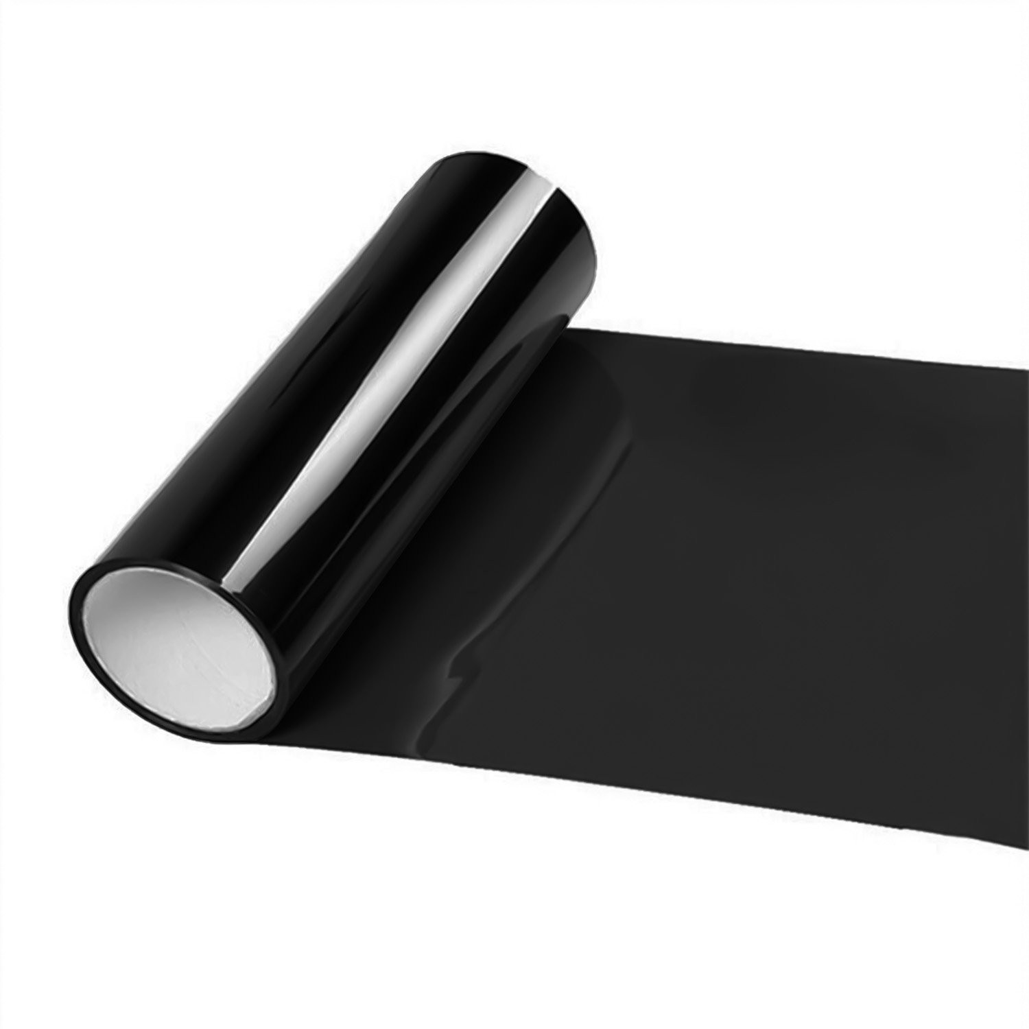 Premium Auto Modification Cover for Headlight Taillight Fog & Brake Light Black