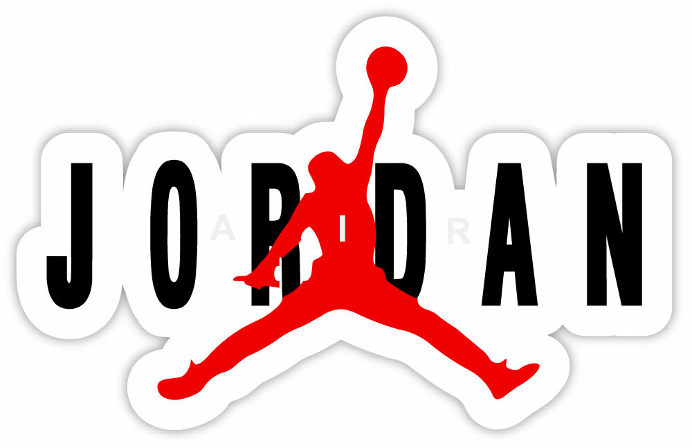 Air Jordan sticker decal 5″ x 3″