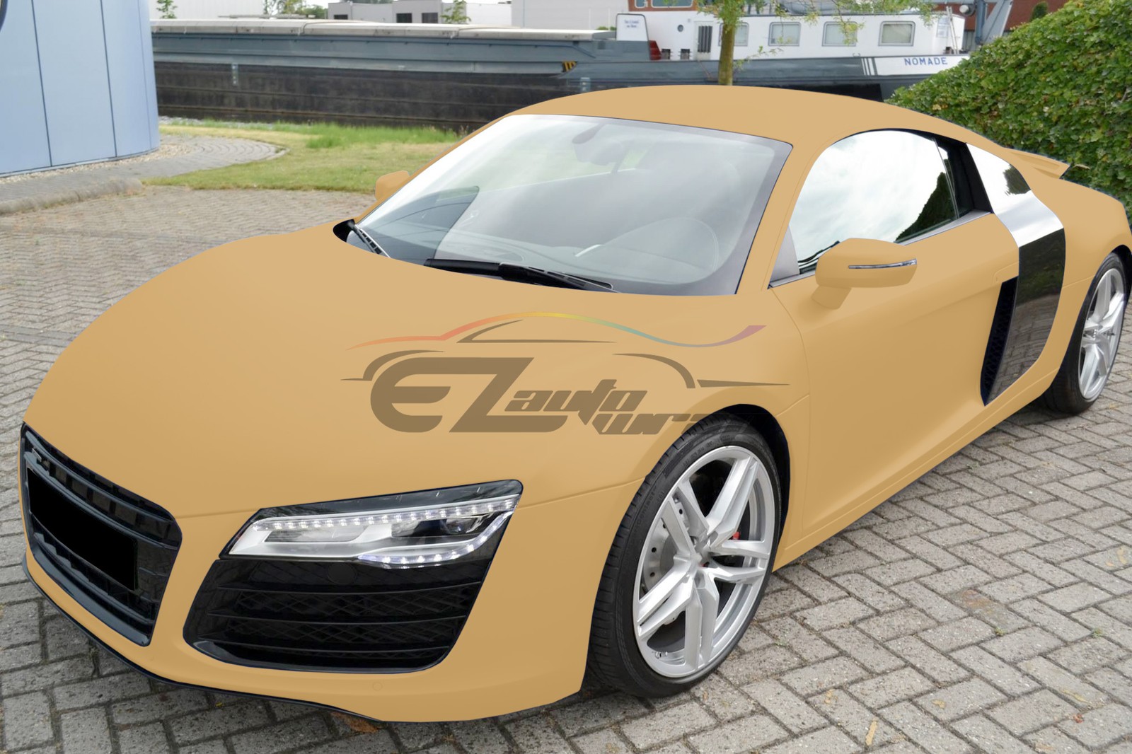 TPU Color Matte Sand Beige PPF Paint Protection Film Dry Wet Apply Vinyl Wrap