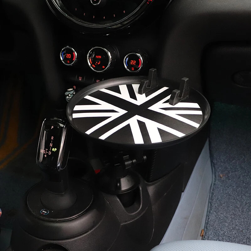 For MiNi Cooper R56 R55 R60 F54-F60 Holder Expander Adjustable Drink Snack Tray