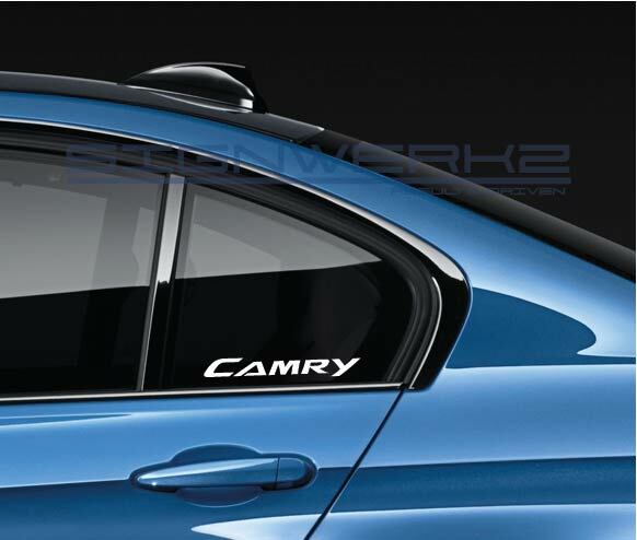 Toyota Camry sticker decal tuning toyota New Pair