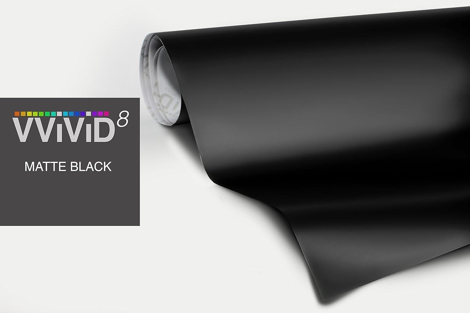 3MIL Black Matte Car Wrap Vinyl Roll for Universal Fit – Long Lasting & Flexible