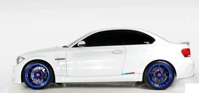 9.5″ Tri-Color Stripe Sticker M-Colored Decal for BMW Bumper Trunk M Performance