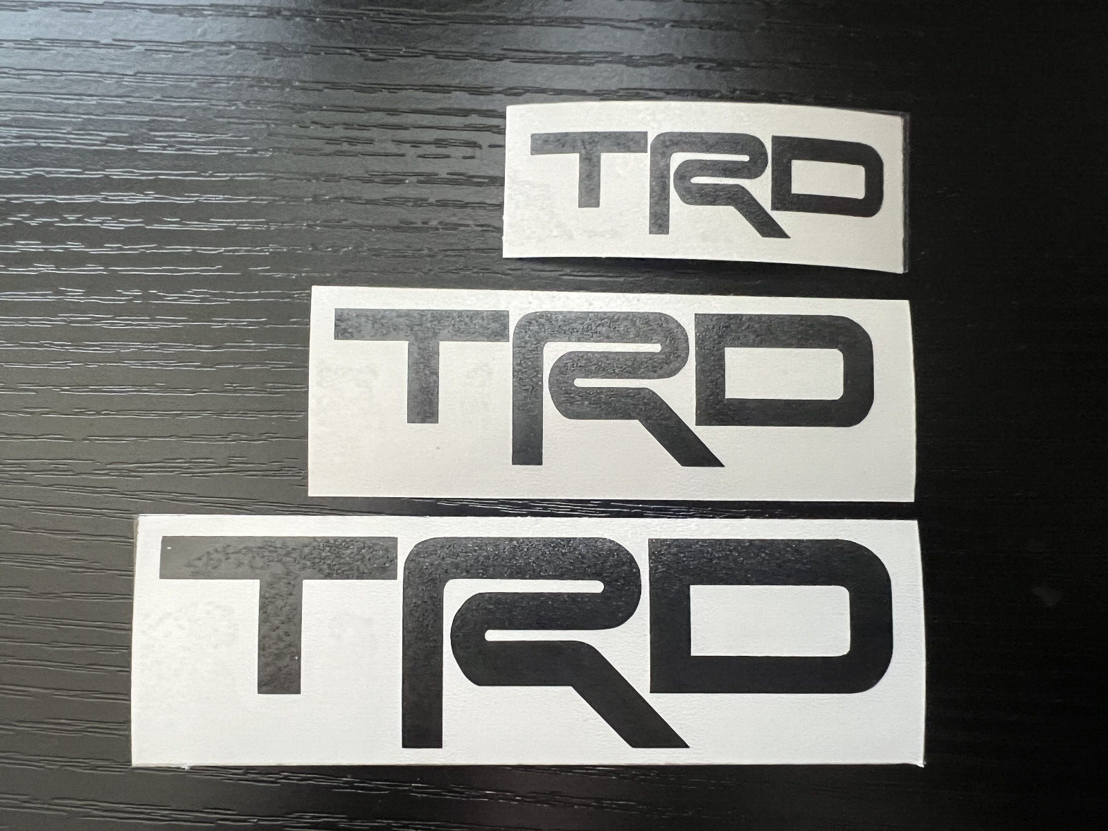 TRD Vinyl Decal for Toyota Truck Tacoma Tundra 4runner Camry Rav4 Window Sticker