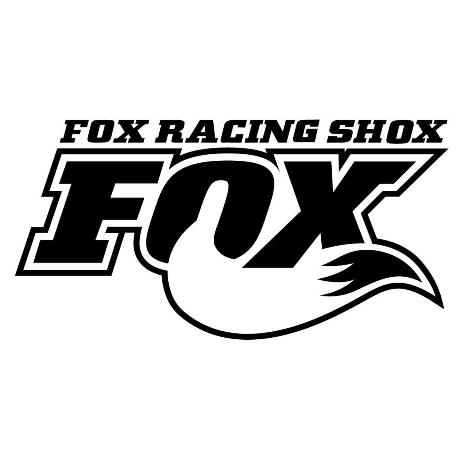 Fits 16″ FOX ANY Color Vinyl Decal FREE Shipping!!