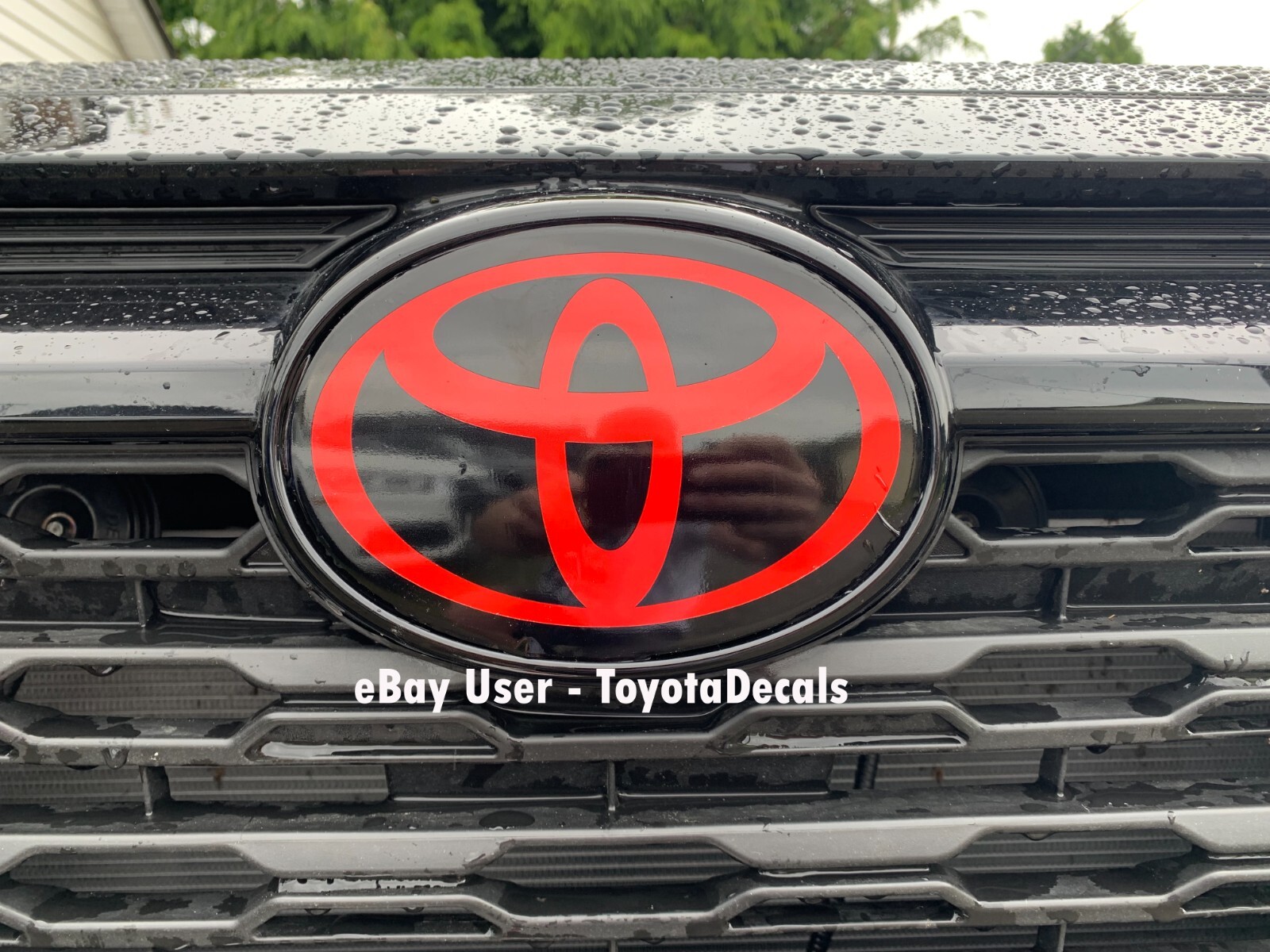 Toyota Corolla Cross 2022 2023 2024 2025 2026 Emblem Decal for Front Badge