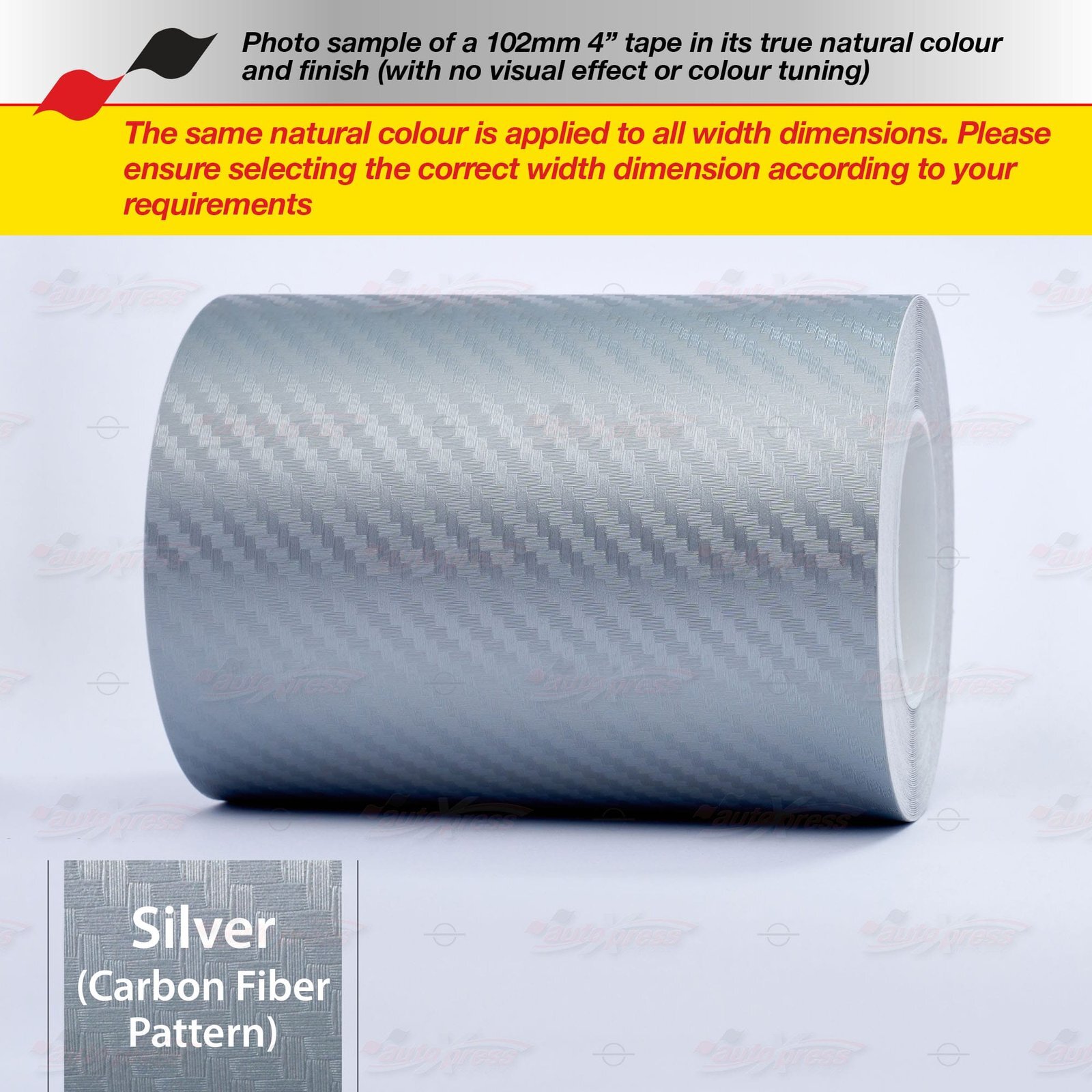 CARBON FIBER SILVER 12mm 1/2″ PIN STRIPE Car Striping TAPE Decal Vinyl Sticker