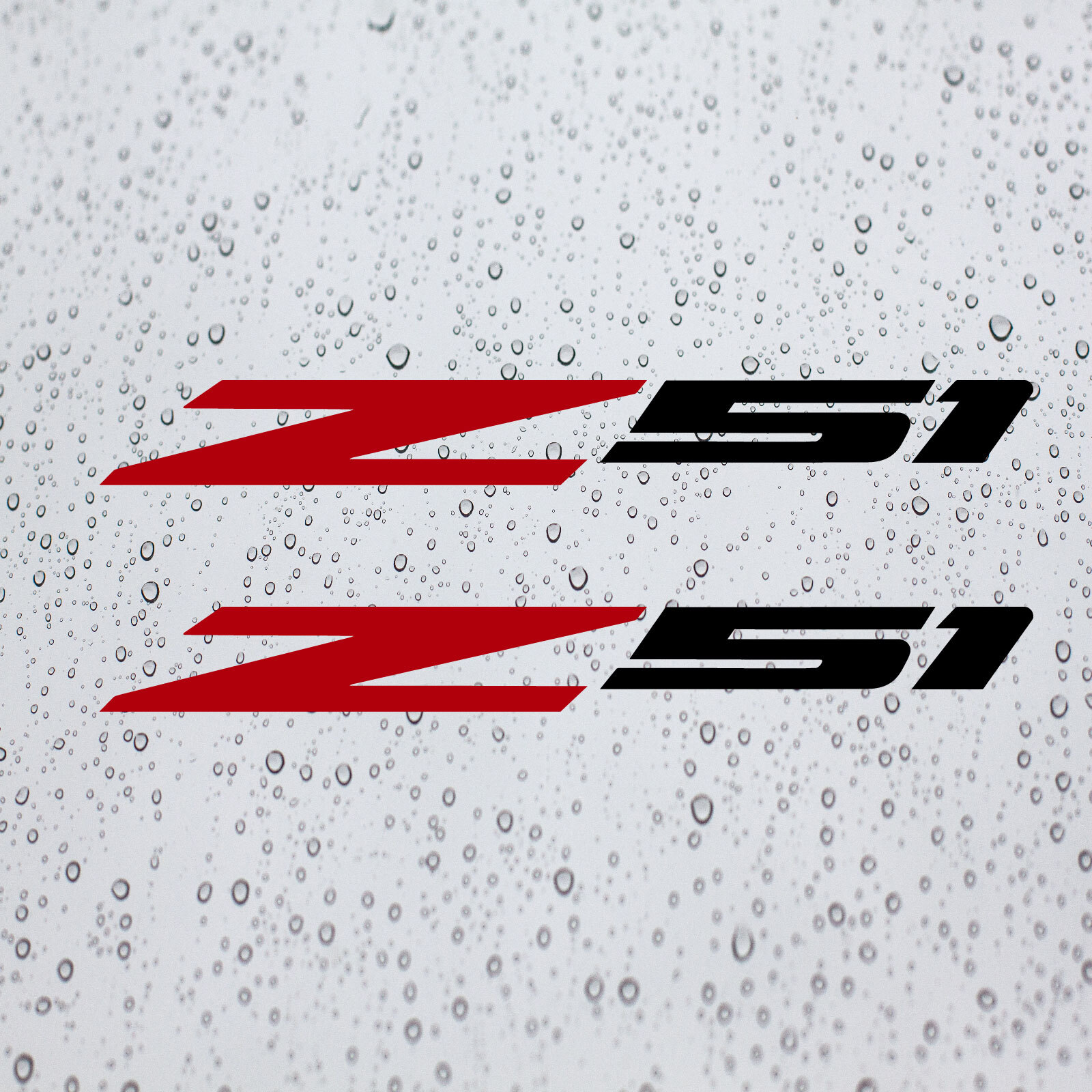 Set of 2 (2020-22) C8 Z51 Vinyl Decal Stickers for Corvette Sports Cars