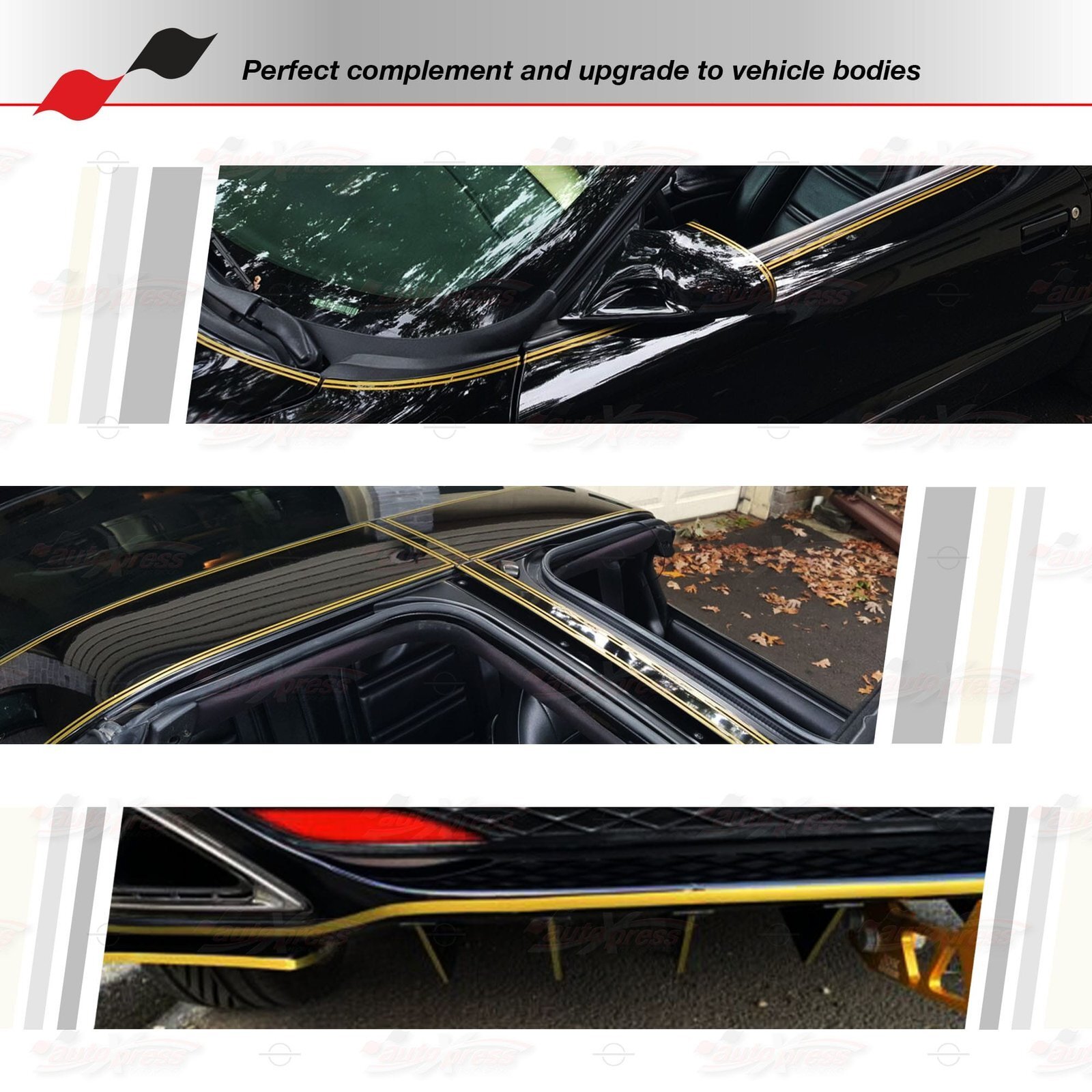 CARBON FIBER SILVER 12mm 1/2″ PIN STRIPE Car Striping TAPE Decal Vinyl Sticker