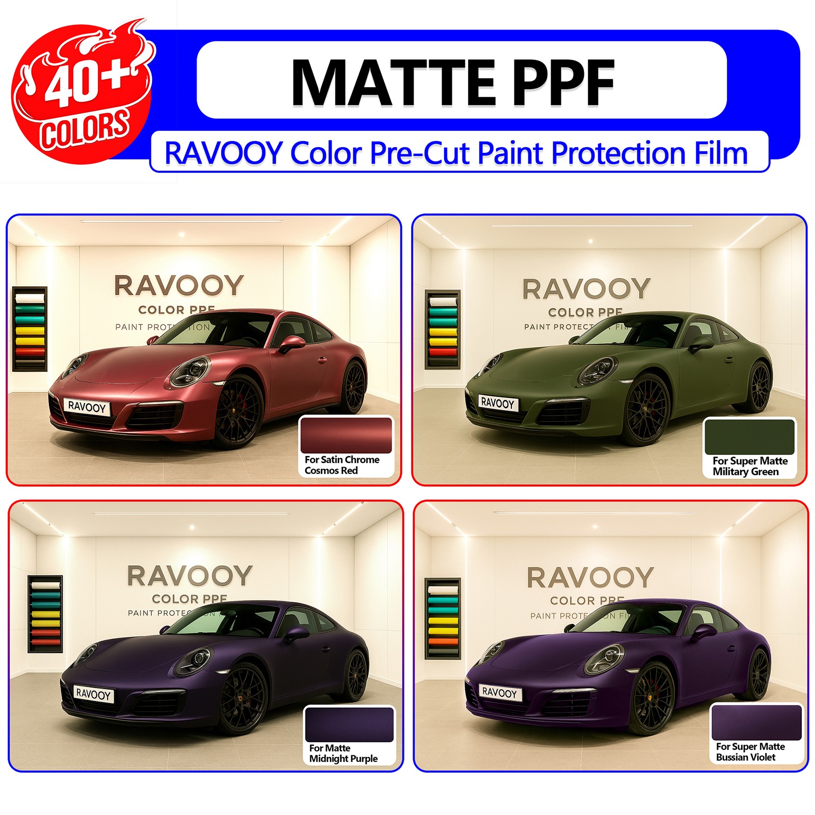 Color Precut PPF Paint Protection Film For Suzuki Jmny Sz5 2020-2026