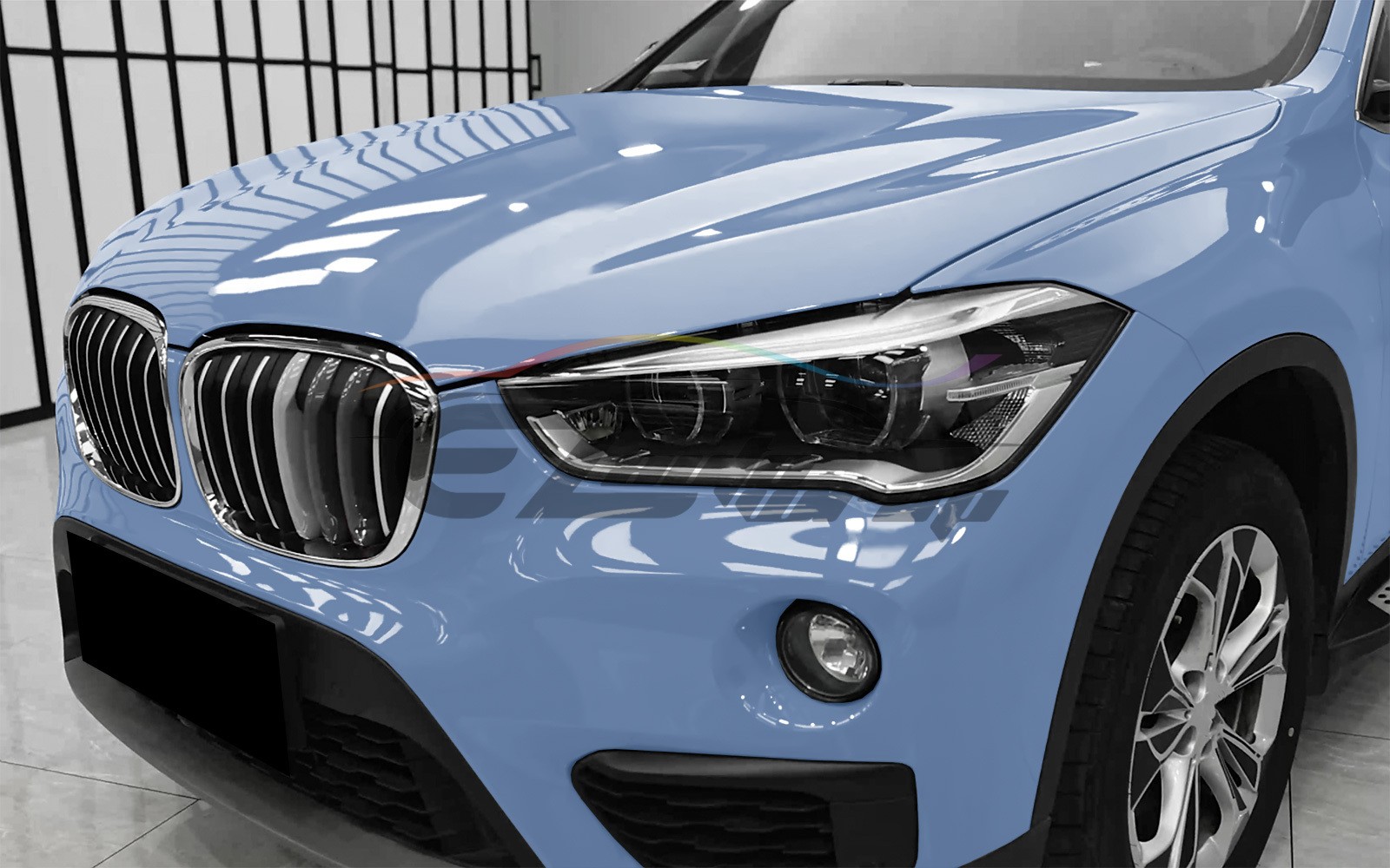 Color PPF Paint Protection Film Gloss Porcelain Blue Car Paint Scratch Shield