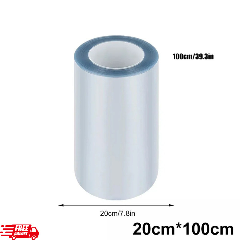 Clear Car Paint Protection Film PU Scratch Resistant Protective Wrap 10/15/20×10