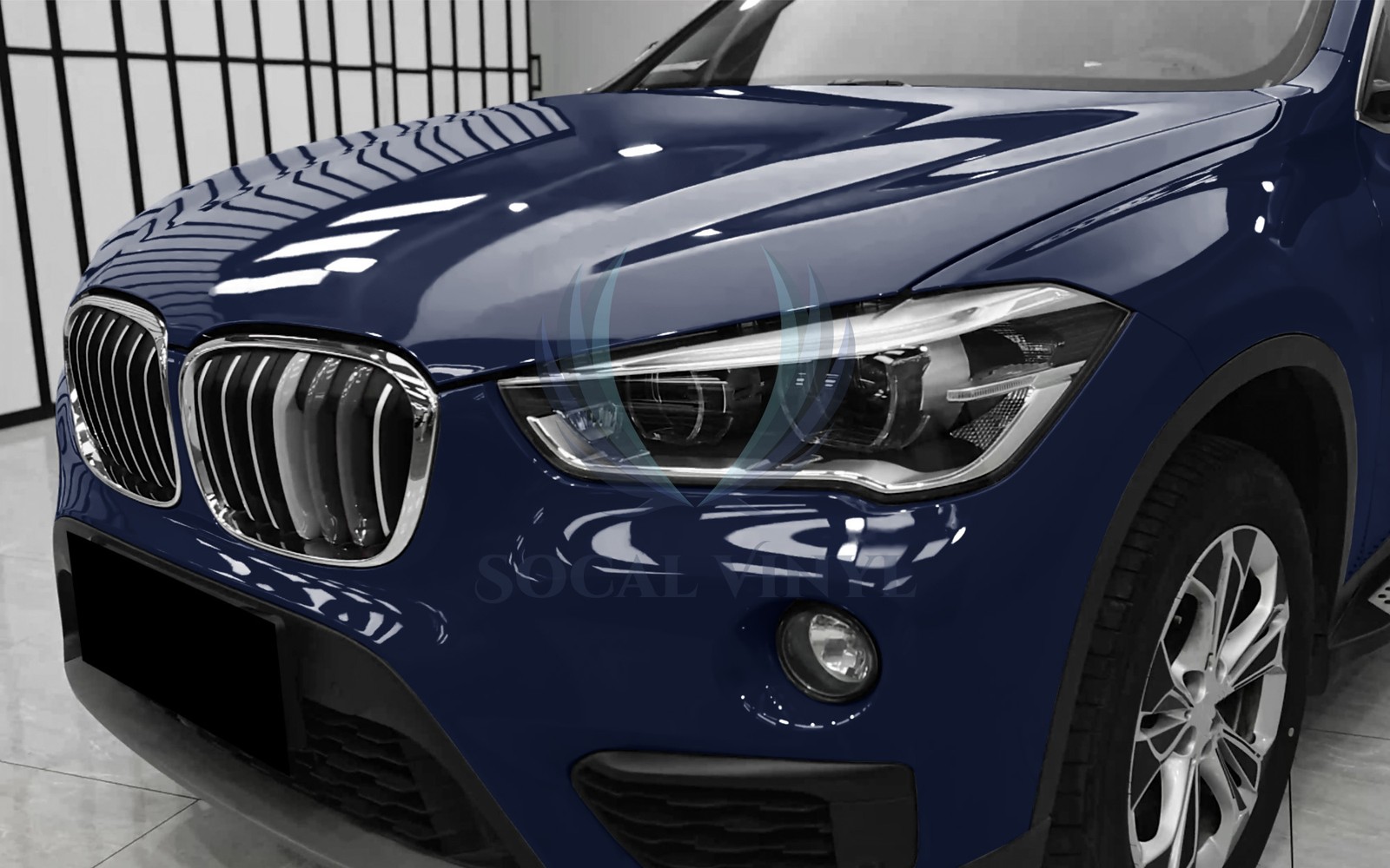 TPU Color Gloss Midnight Blue PPF Paint Protection Film Dry Wet Apply Vinyl Wrap