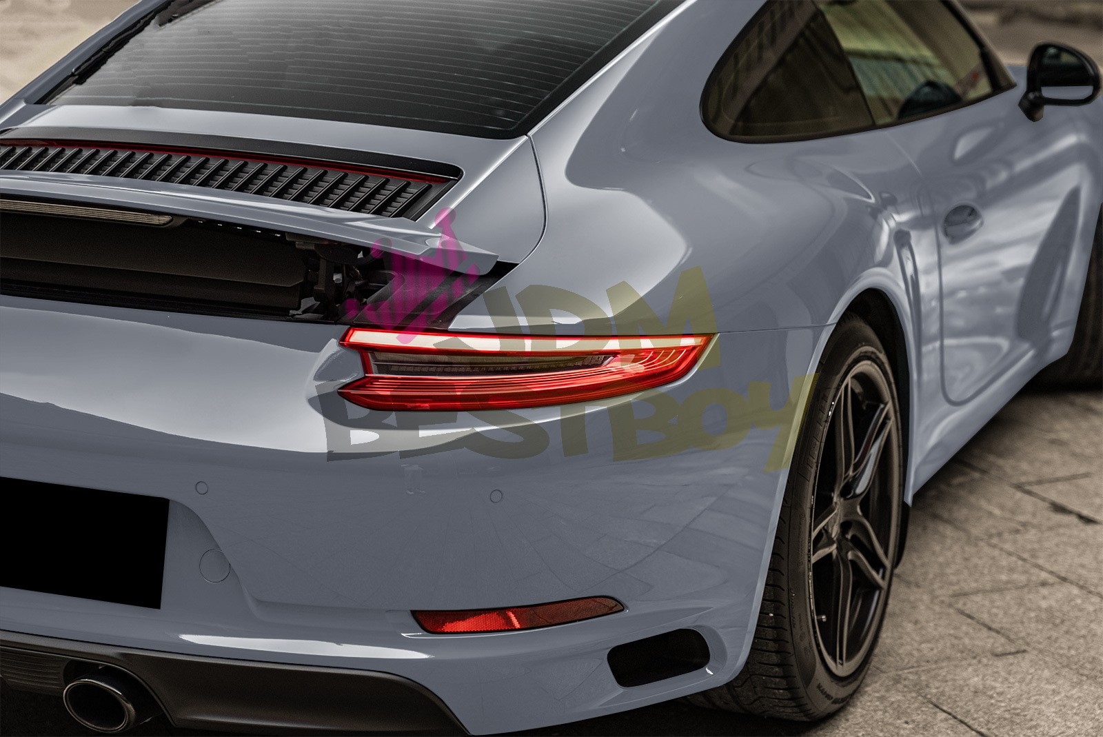 5FTx7FT PPF Paint Protection Film Gloss Gunmetal Gray Invisible Scratches Shield