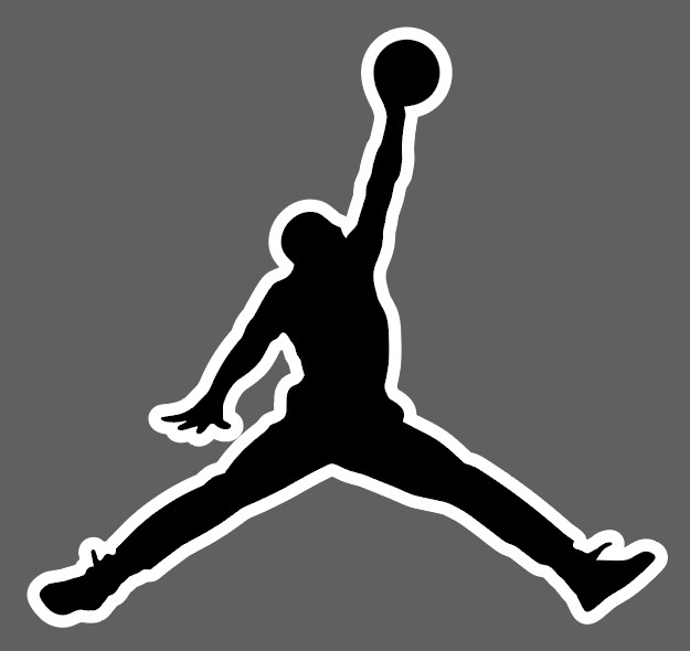 Jumpman VINYL DECAL Sticker Full Color Window Cell Phone Laptop Jump Man Decal