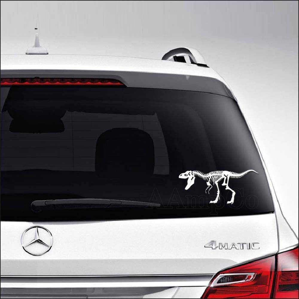 T-Rex Dinosaur Tyrannosaurus Rex Skeleton Fossil Car Truck Motorcycle Windows Bu