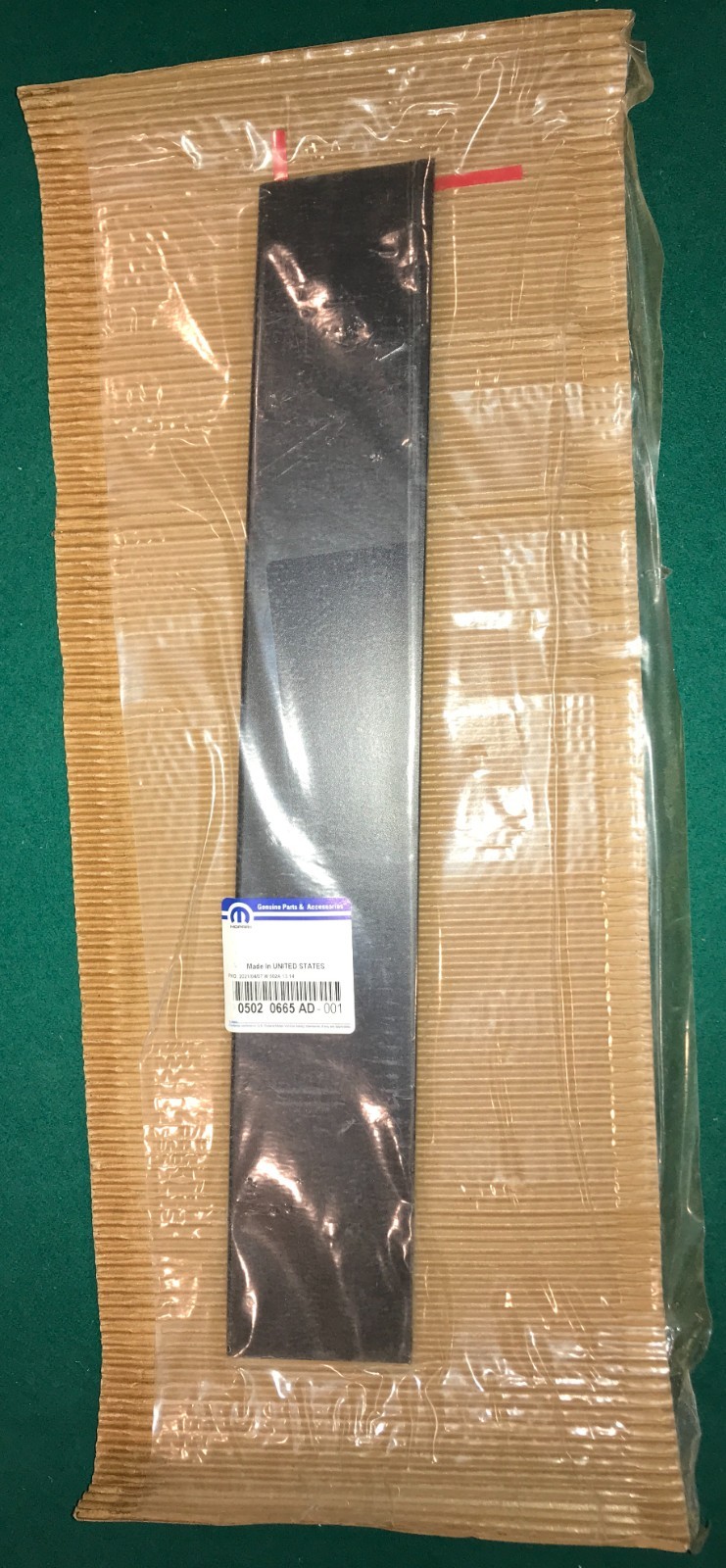 NEW OEM Mopar Left Front B Pillar Applique 08-20 Grand Caravan 05020665AD