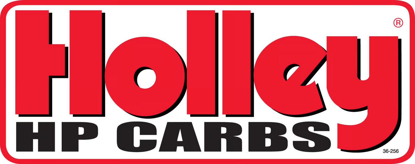 Holley 36-256 HP Carbs Decal