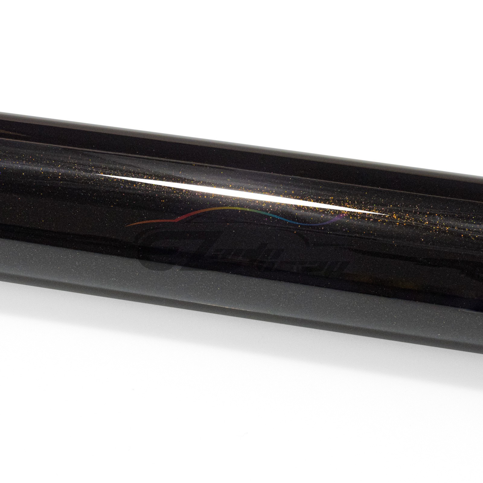1FTx5FT PPF Paint Protection Film Gloss Black Gold Metallic Scratches Shield