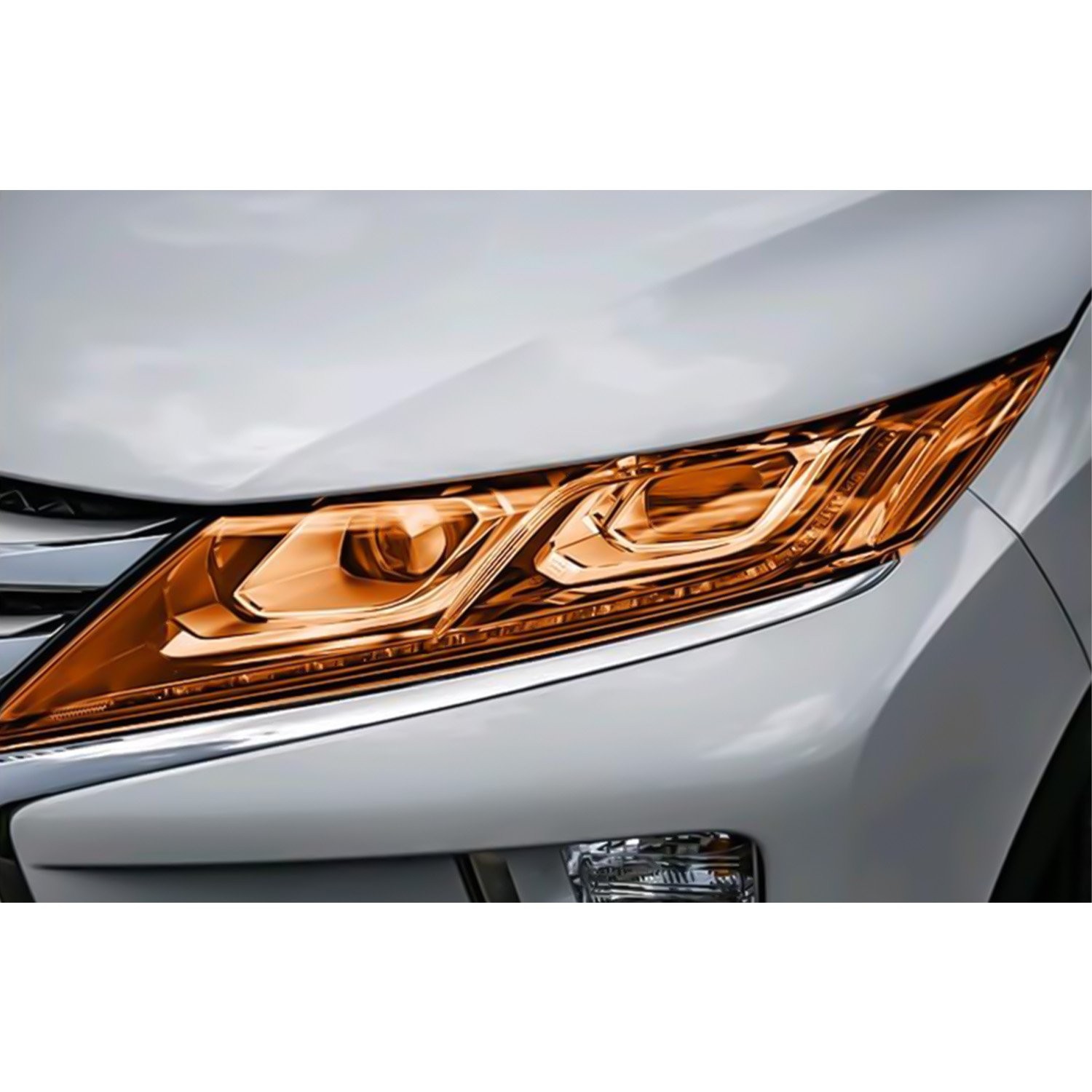 For Headlight Taillamp Transparent Side Marker Lights Vinyl Protection Wrap Film