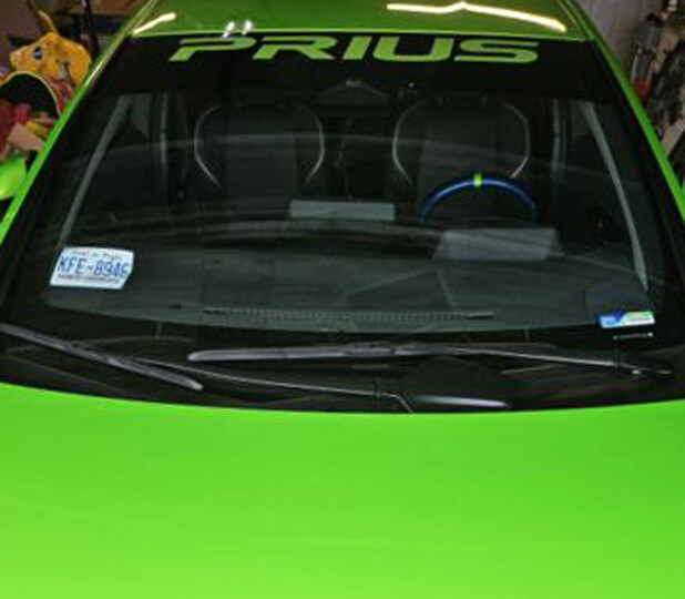 FITS A PRIUS Windshield Banner Decal – With Application Tool