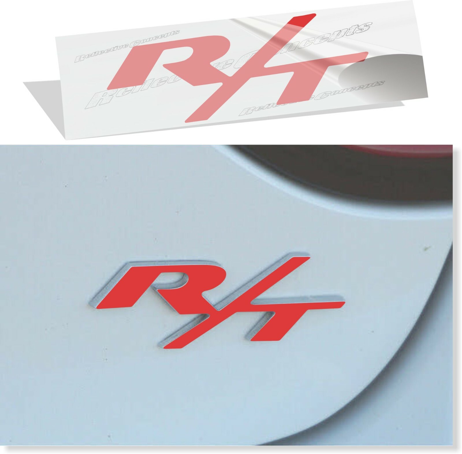 R/T Badge Overlay Decal for 2006-2023 Dodge Charger R/T