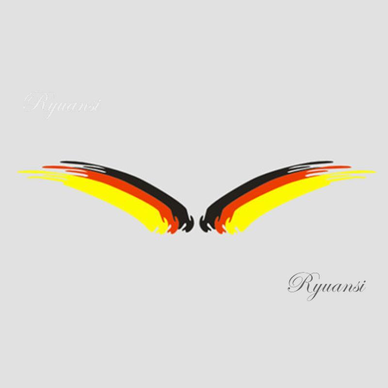 Motorcycle Helmet FRANCE GERMANY ITALY Flag For BMW Sticker Racing Decal Vinyl