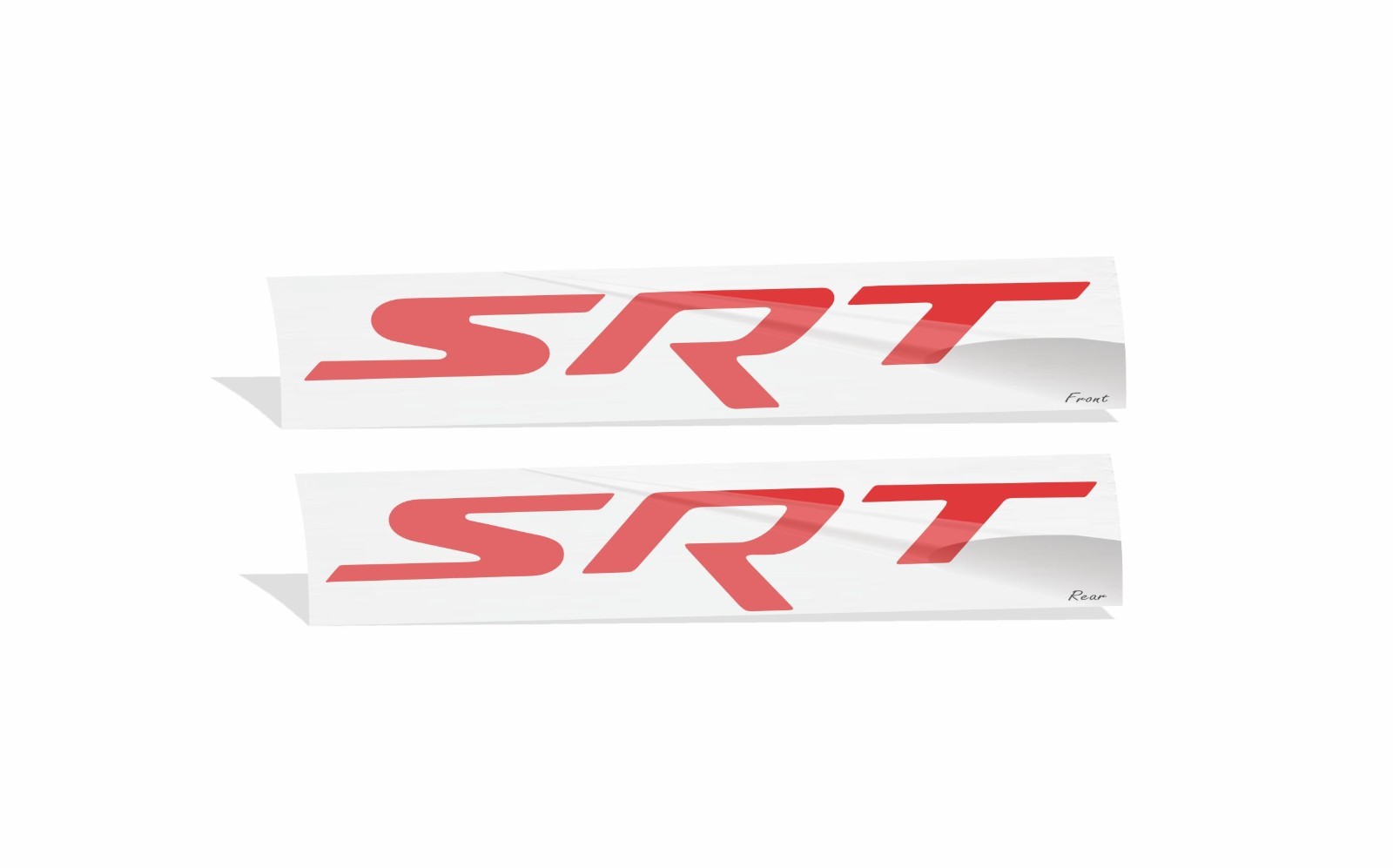 2018-2024 Durango SRT, SRT 392 Front and Rear SRT Emblem Overlay Decals